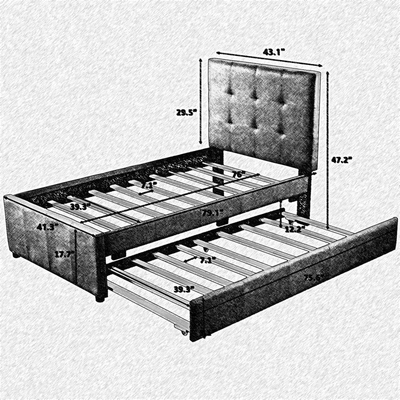 Ebern Designs Nakara Upholstered Bed Wayfair